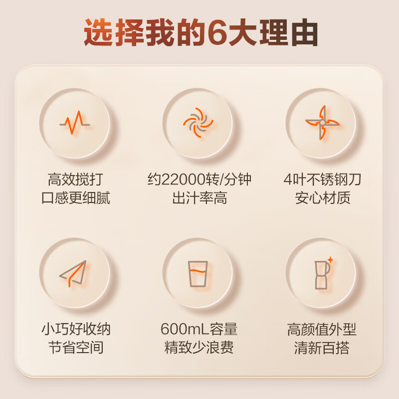苏泊尔JS06D榨汁杯图片