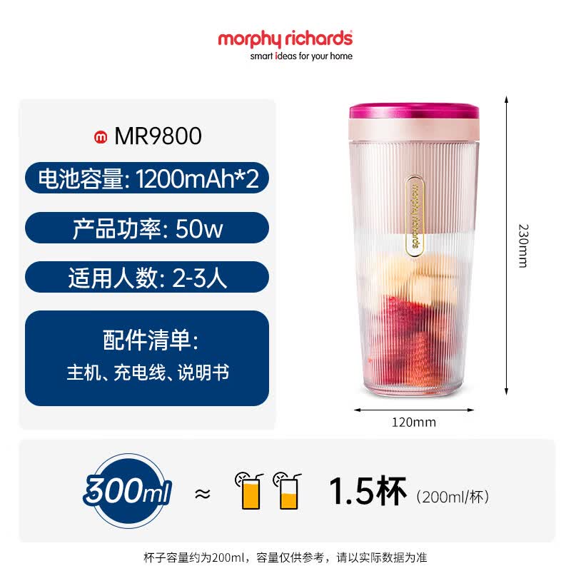 摩飞MR9800榨汁杯图片