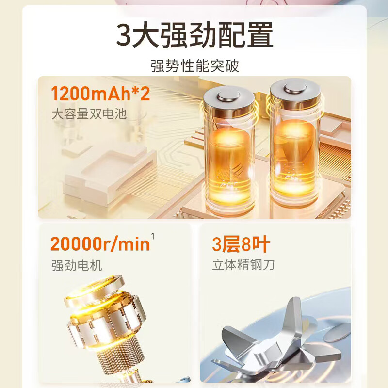 九阳L3-LJ521(蓝)榨汁杯图片