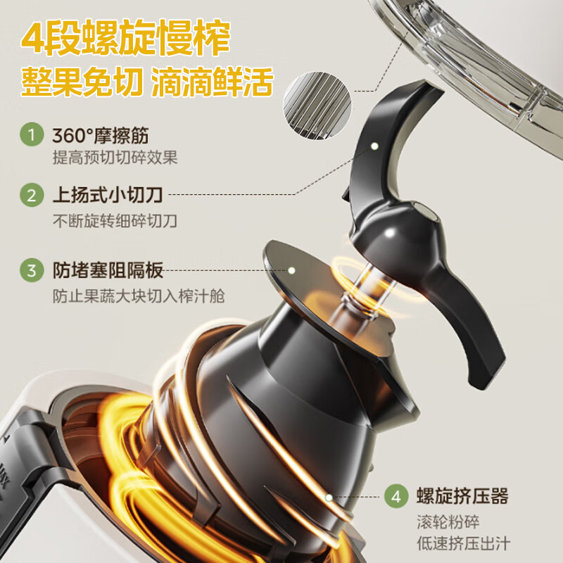 美的MJ-ZZ20W2-059立式原汁机图片