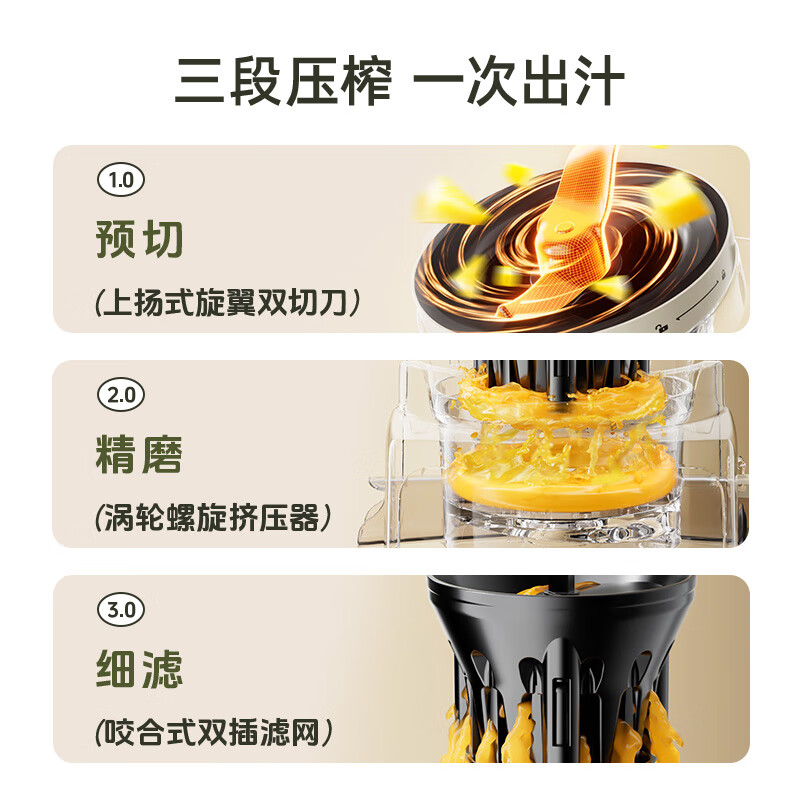 小熊YZJ-D02F5立式原汁机图片