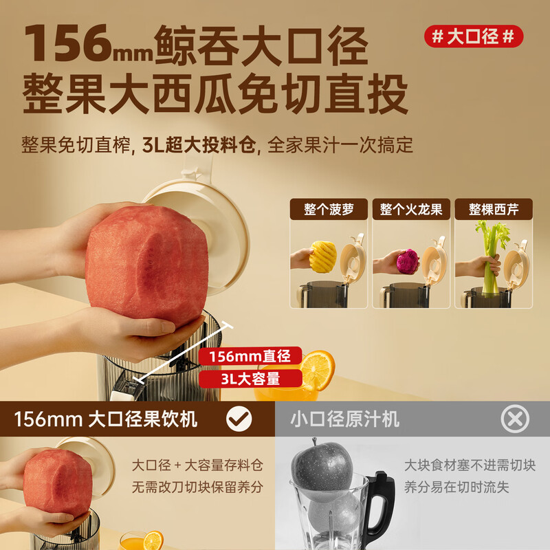 北欧沃朗J1立式原汁机图片