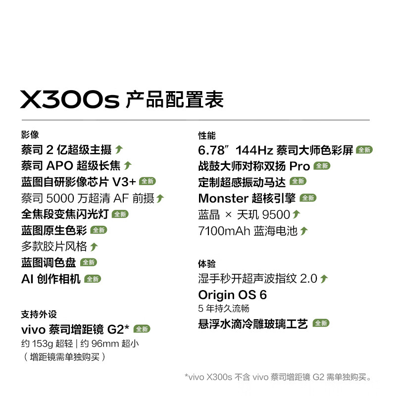 vivo X300s 12+512G手机图片