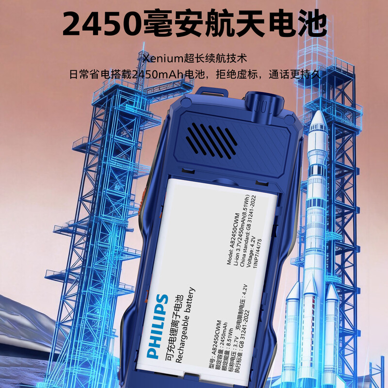 飞利浦 E688手机图片