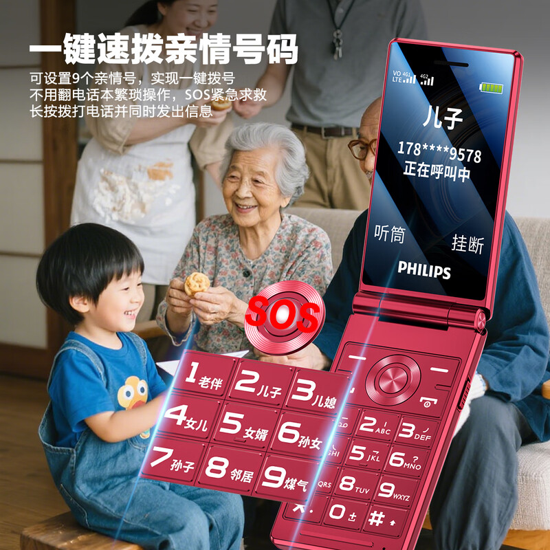 飞利浦 E6515 Plus手机图片