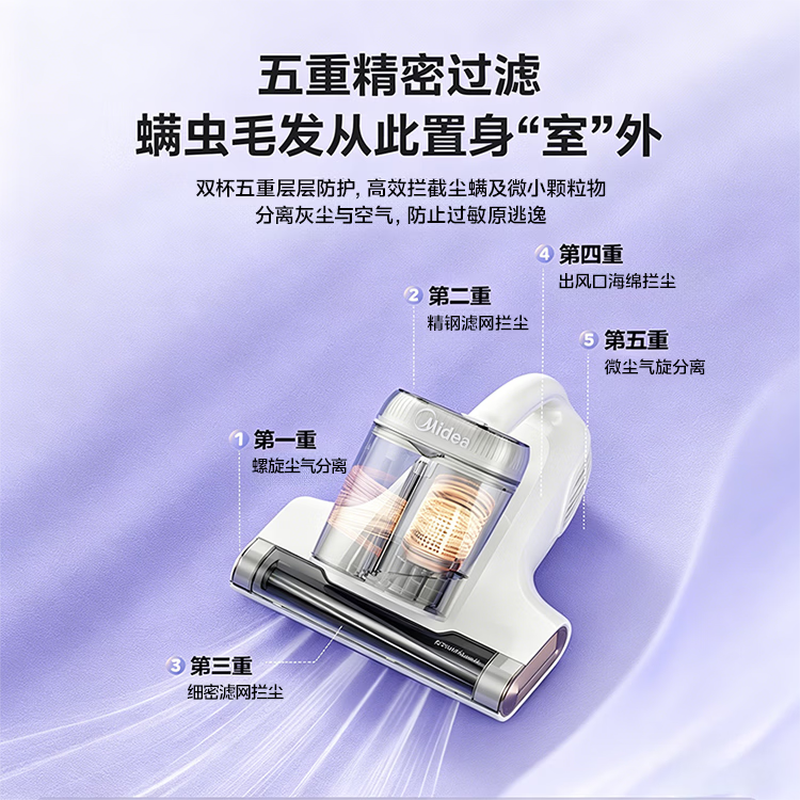 美的BC8pro除螨仪图片