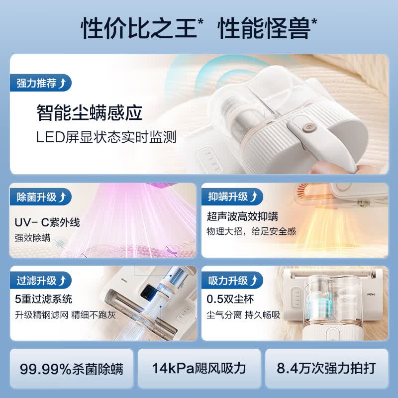 海尔HSM-Y202(W)除螨仪图片