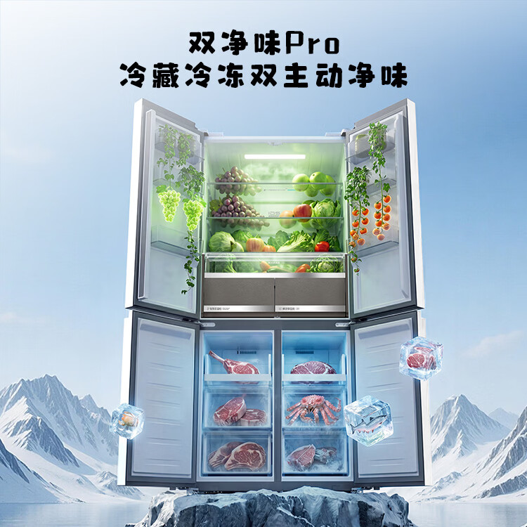 TCL-R601T9N-UQS冰箱图片