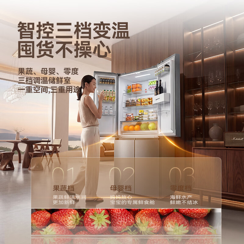 长虹CR-SW501A冰箱图片