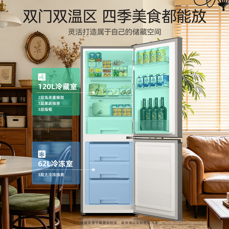 美菱MRF-182LCXG1冰箱图片