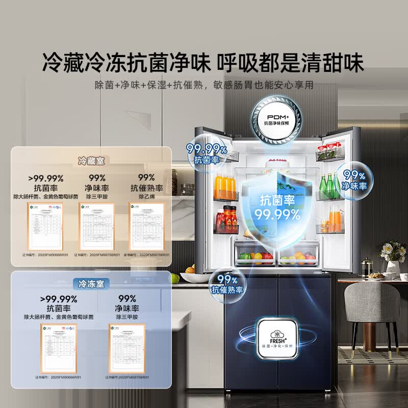 海信BCD-510WMK1DPJ冰箱图片