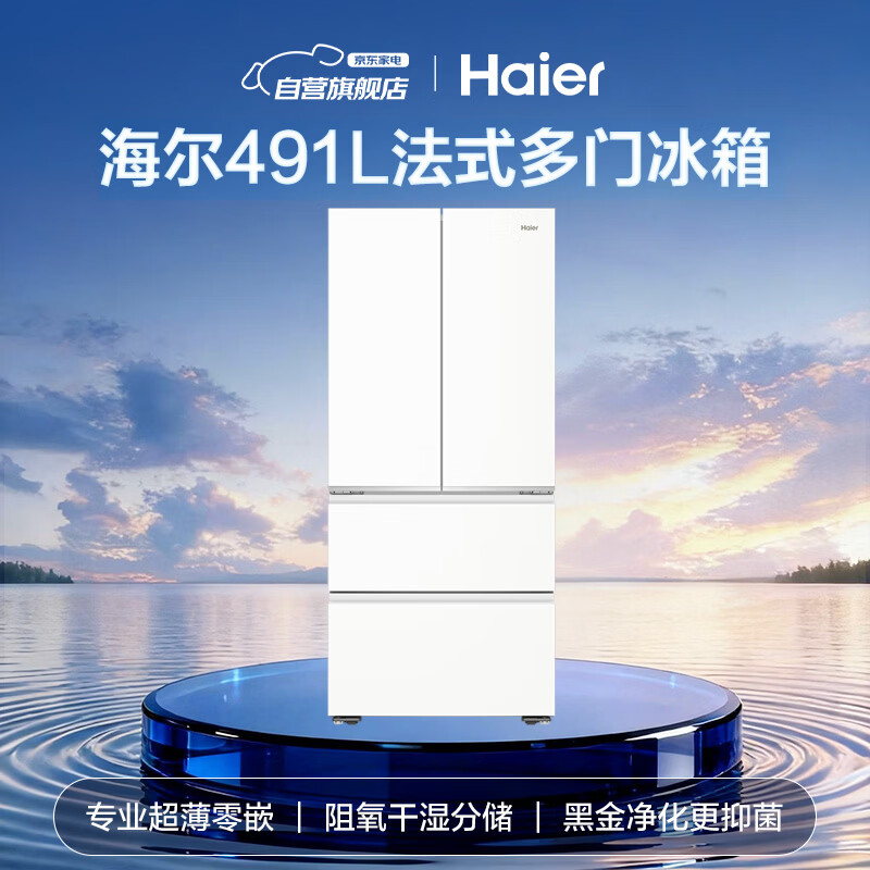 海尔BCD-491WGHFDB5WFU1冰箱图片