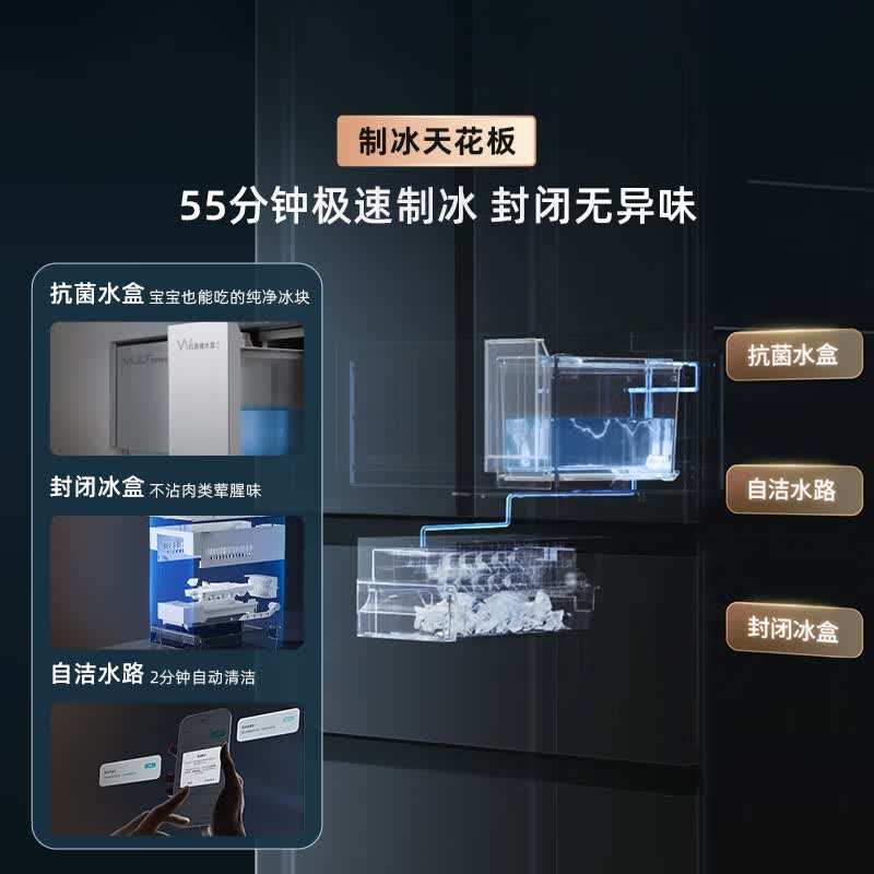 海信TR-600E7SFZSD冰箱图片
