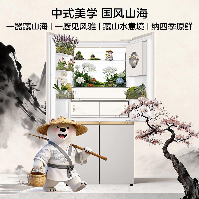 美的MR-633WUSIPZE冰箱图片