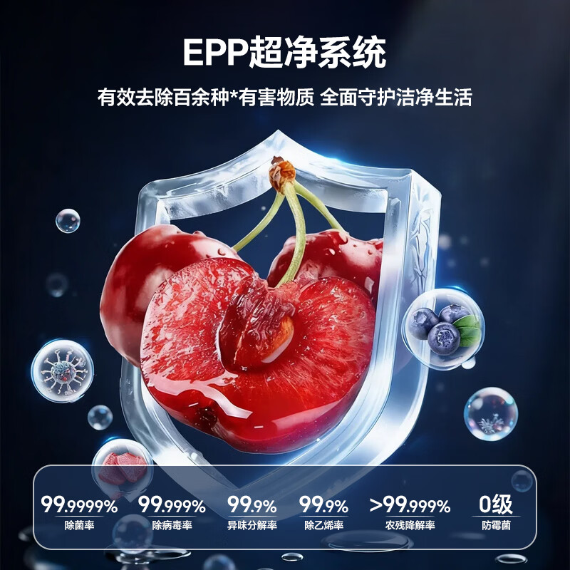 海尔HRF-A52XF1BU1冰箱图片