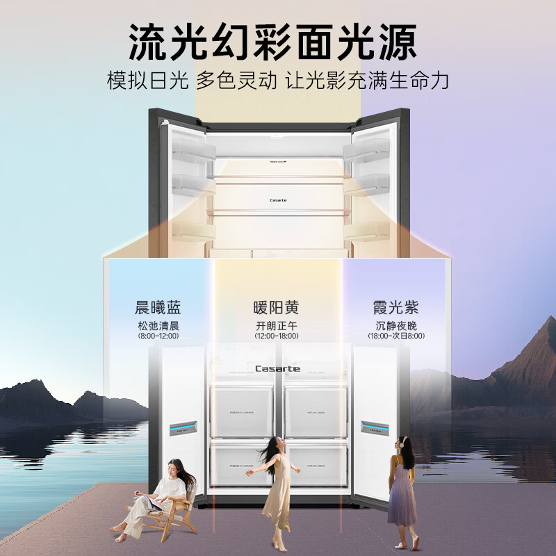 卡萨帝BCD-540WGCTDMGDEU1冰箱图片