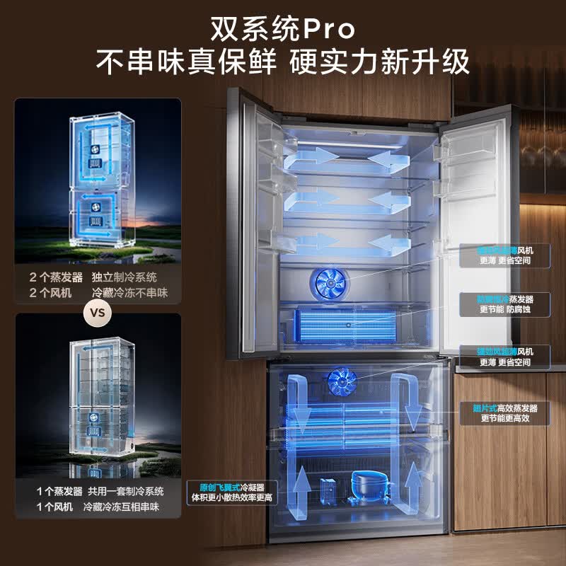 TCL-R510T9-DQS冰箱图片
