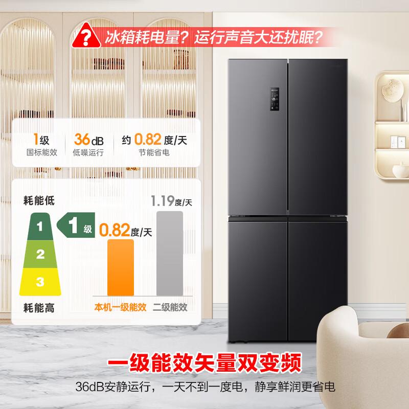 容声BCD-460WD12FPA冰箱图片