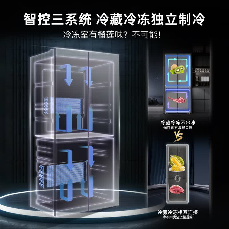 卡萨帝BCD-559WLCTDA4GUU1冰箱图片