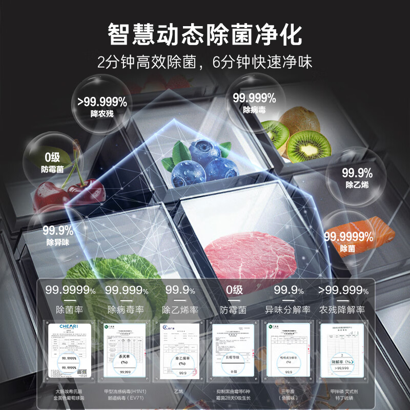 卡萨帝BCD-559WLCTDA4GUU1冰箱图片