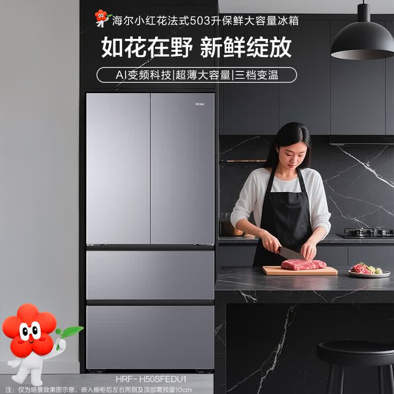 海尔HRF-H50SFEDU1冰箱图片