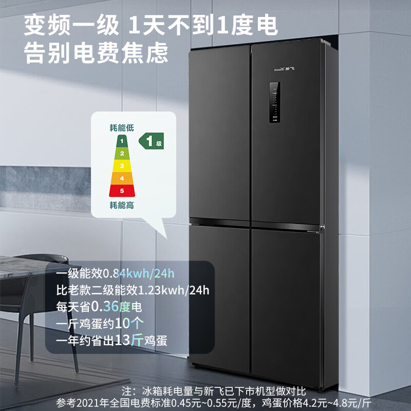 新飞BCD-462WK8AT冰箱图片