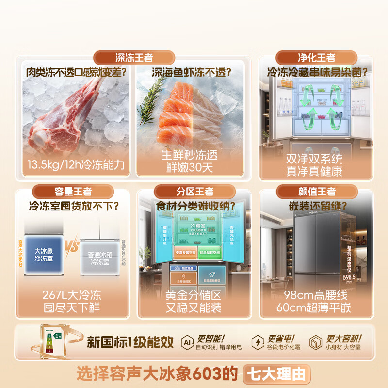 容声BCD-603Q50CZLBD
