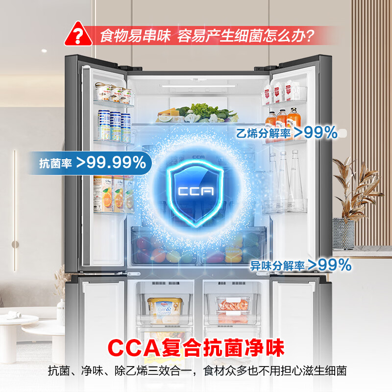 容声BCD-460WD12FPA冰箱图片