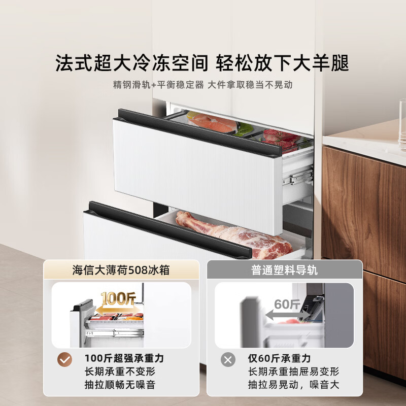 海信BCD-508S3FZKQD冰箱图片