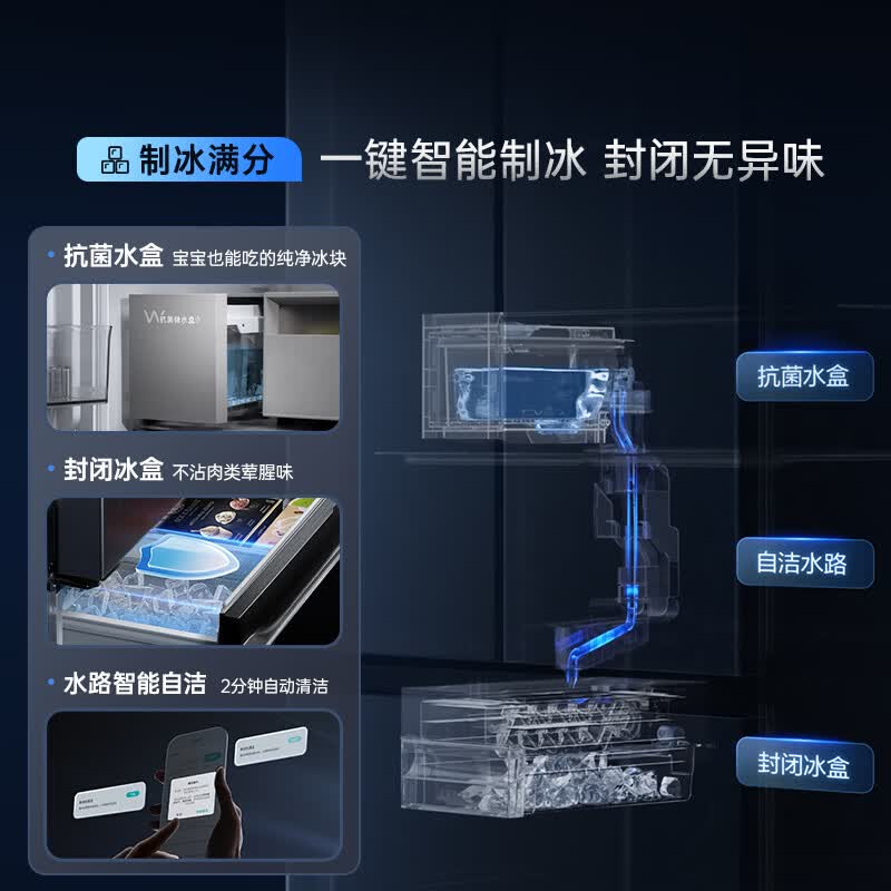 海信BCD-509E5SFZSD冰箱图片