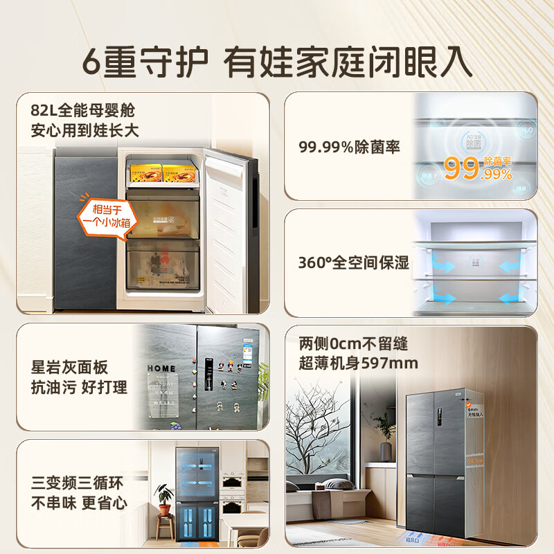 奥马511WDK/B冰箱图片