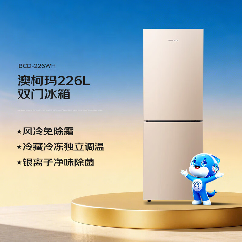 澳柯玛BCD-226WH冰箱图片