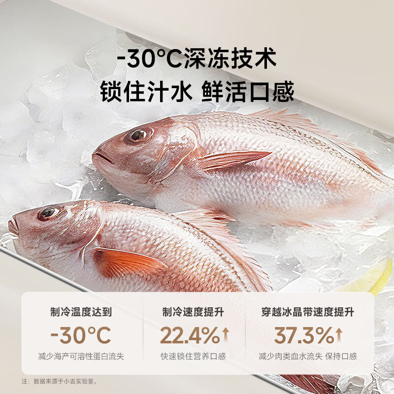 小吉BCD-JF508B1K18冰箱图片