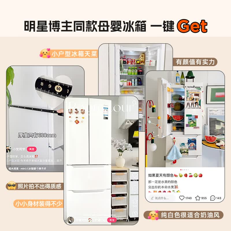 奥马301WF/B冰箱图片