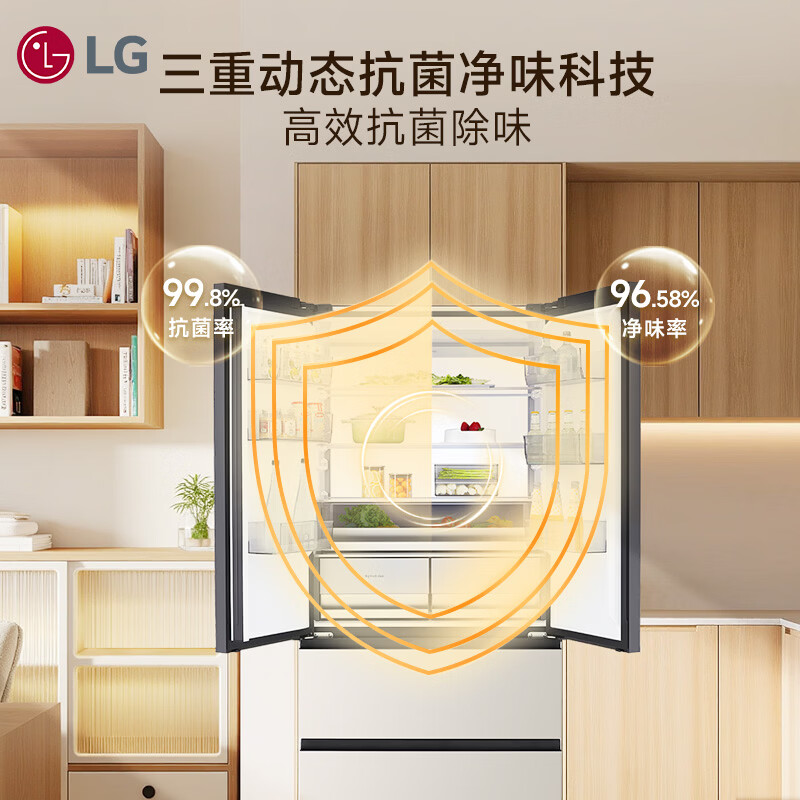 LG-F515GDMBAM冰箱图片