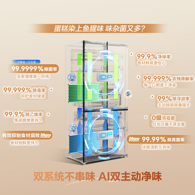 容声BCD-505Q50CZLBD冰箱图片