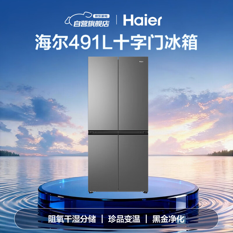 海尔BCD-491WGHTDB9BFU1冰箱图片