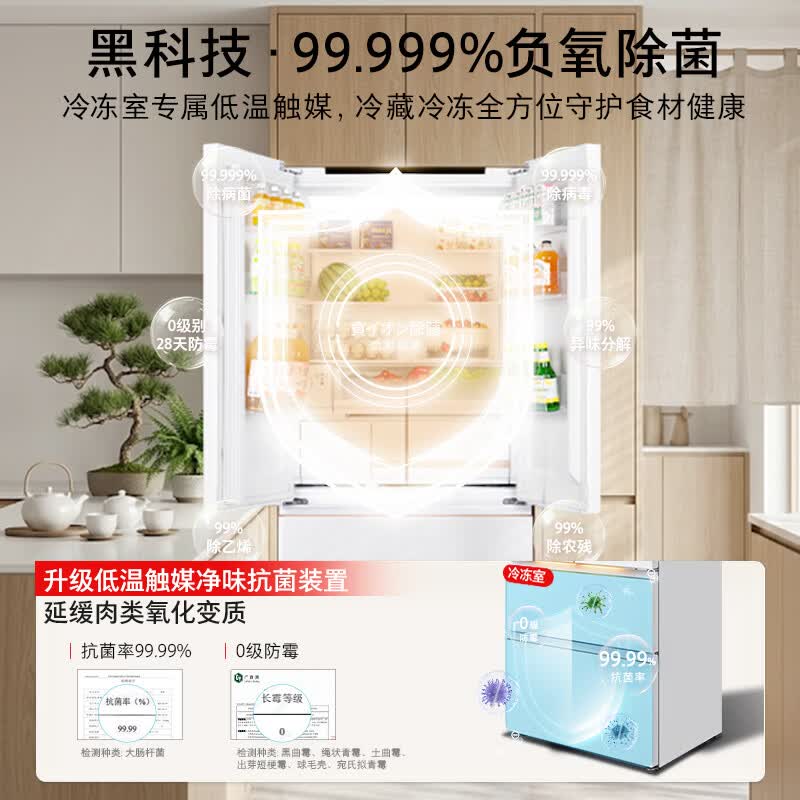 东芝GR-RF528WI-PM1冰箱图片