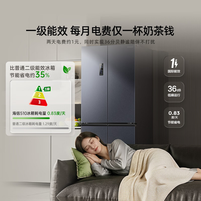 海信BCD-510WMK1DPJ冰箱图片