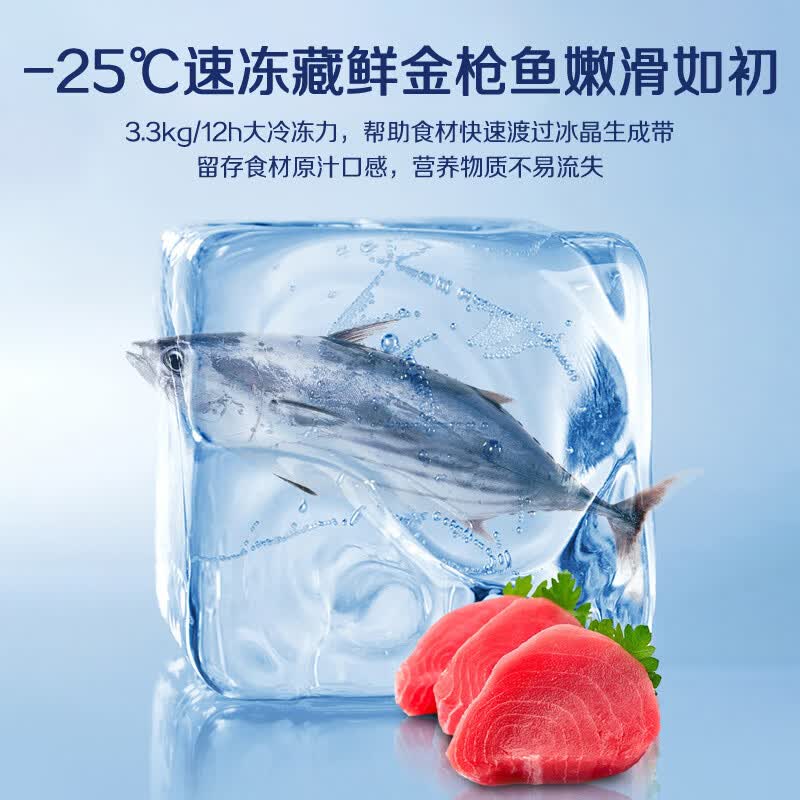 容声BCD-301WKM2MYC冰箱图片