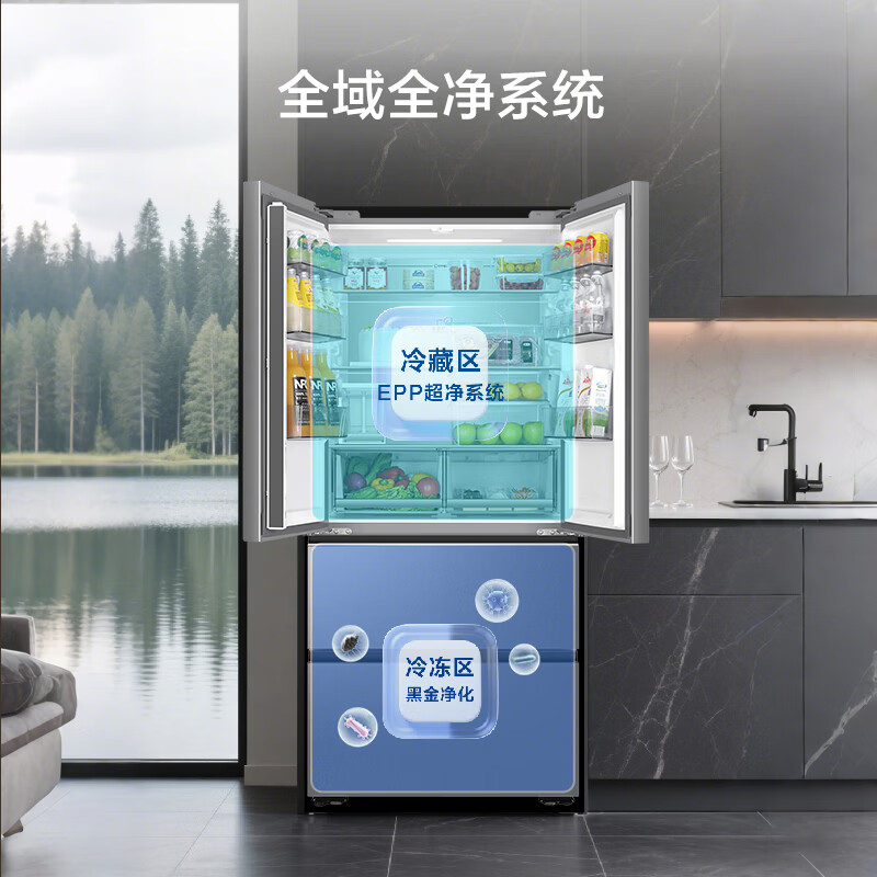 海尔BCD-500WGHFD1GDHU1冰箱图片