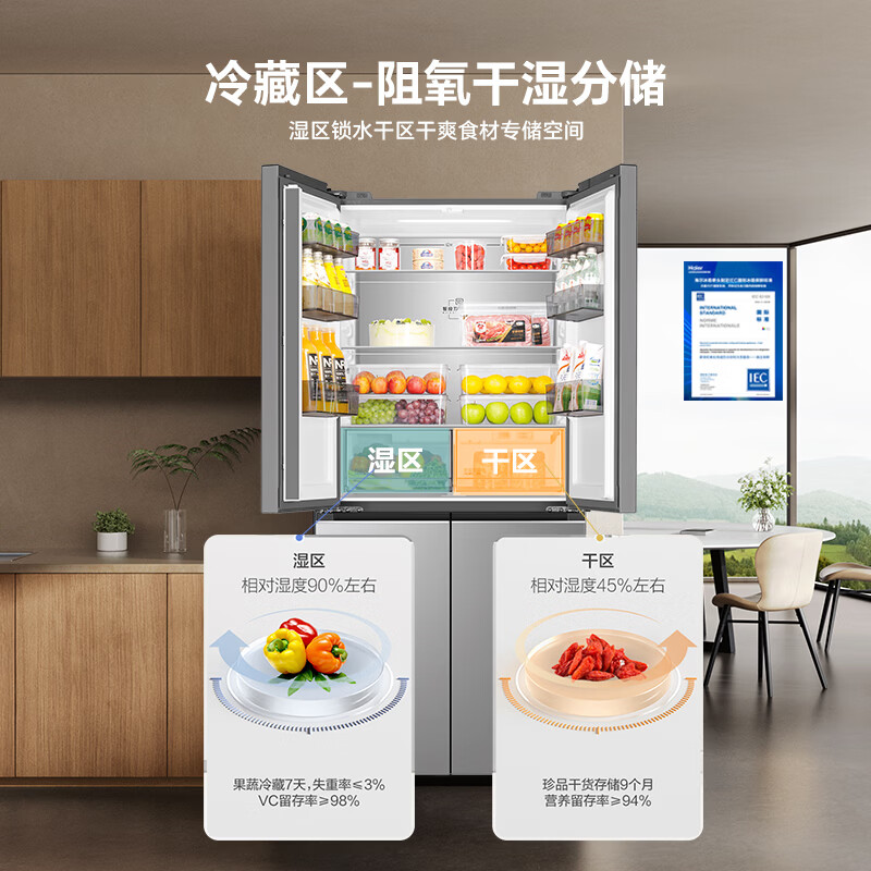 海尔BCD-500WGHTDC4LMU1冰箱图片