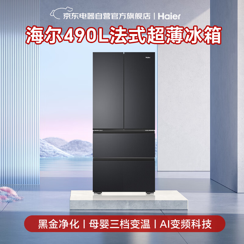 海尔BCD-490WGHFDEDSD冰箱图片