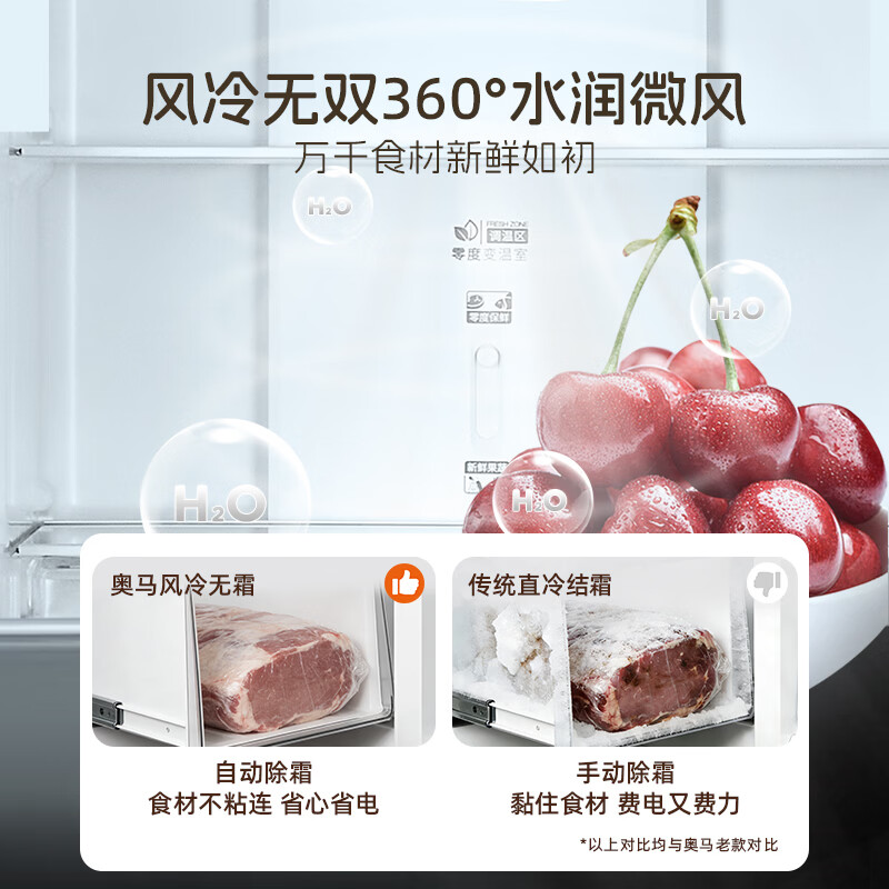 奥马301WF/B冰箱图片