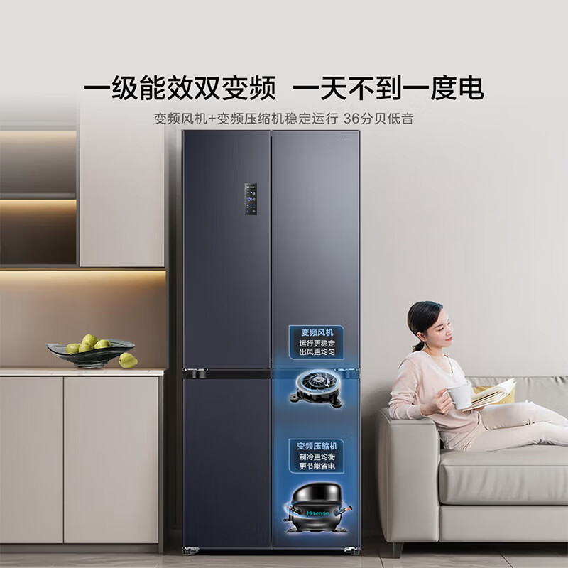海信BCD-463WMK1DPJ冰箱图片