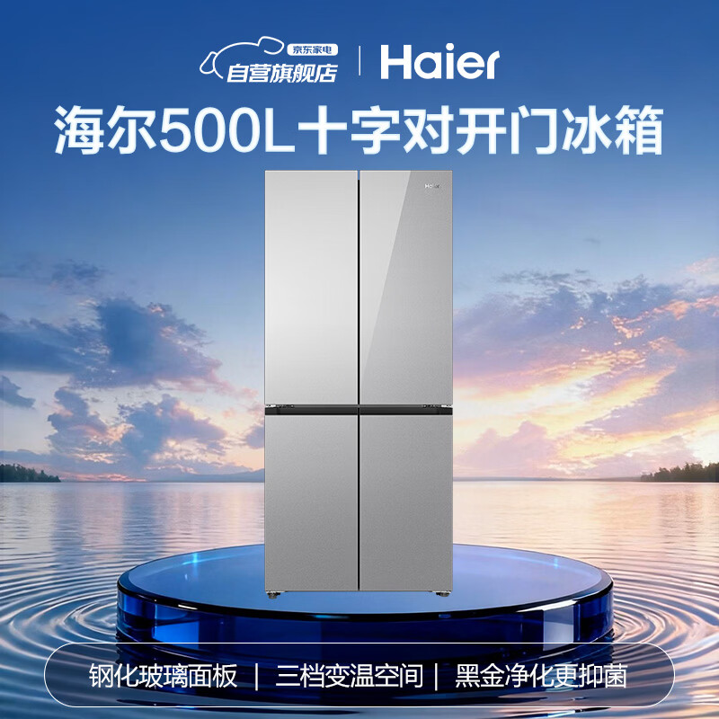 海尔BCD-500WGHTDEDSWU1冰箱图片