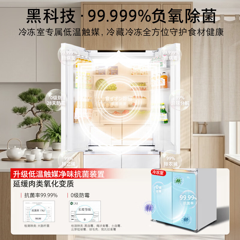 东芝GR-RF529WI-PM1冰箱图片