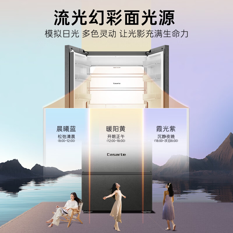 卡萨帝BCD-550WGCFDMGDEU1冰箱图片