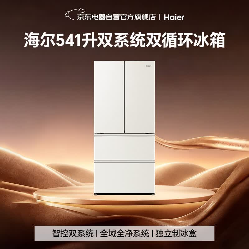 海尔BCD-541WGHFDC9GPU1冰箱图片