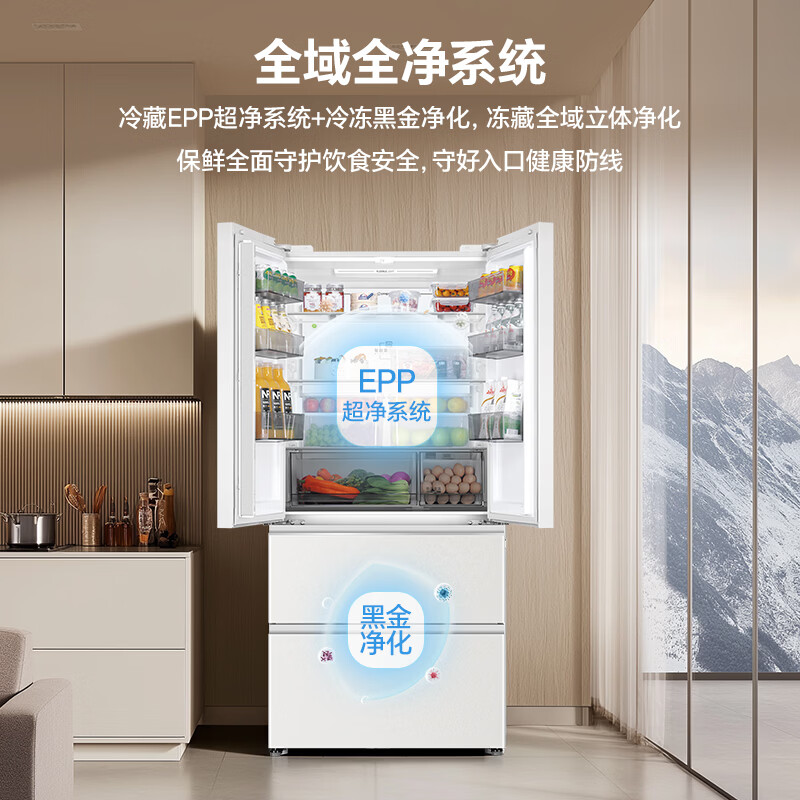 海尔BCD-541WGHFDC9GPU1冰箱图片